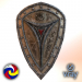 3d Fantasy shield 6 3d model model buy - render