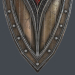 3d Fantasy shield 6 3d model model buy - render