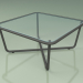 3D Modell Couchtisch 001 (Rippenglas, Metal Smoke) - Vorschau