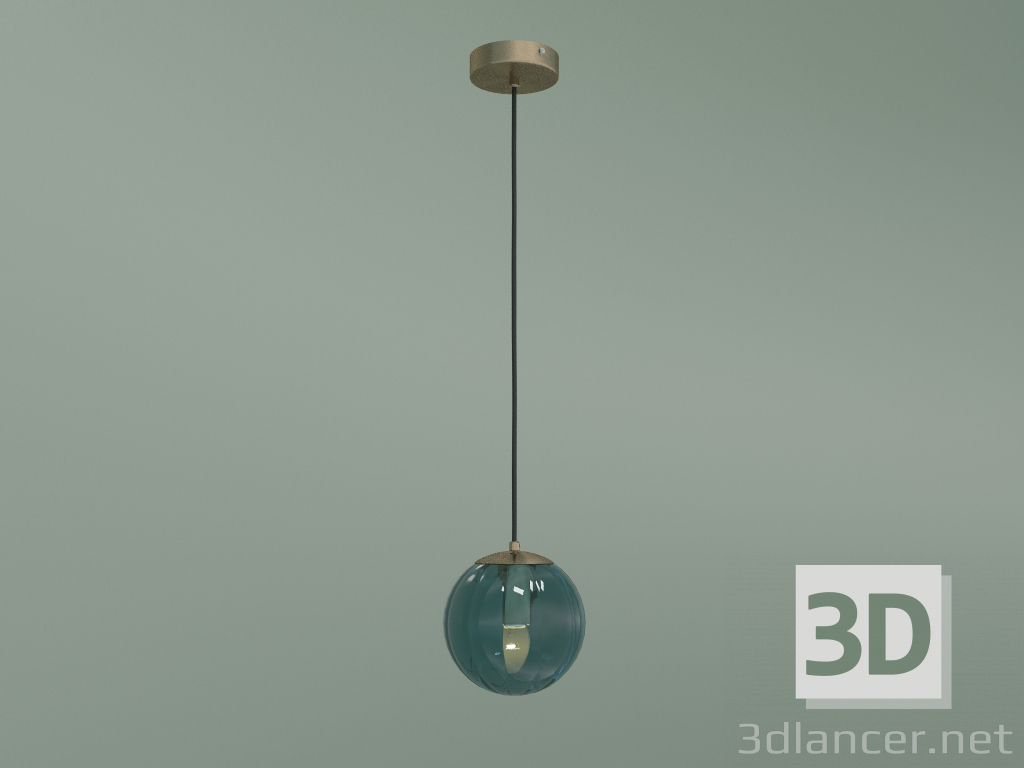 modello 3D Lampada a sospensione Juno 50207-1 (blu) - anteprima