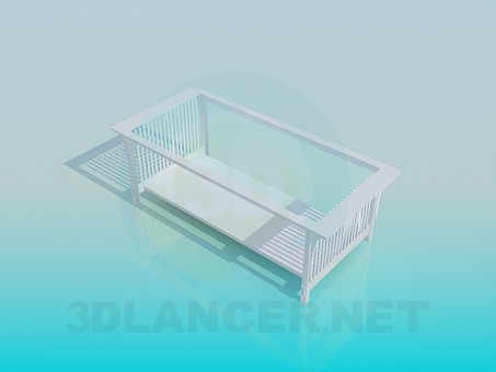 Modelo 3d Mesa de centro - preview