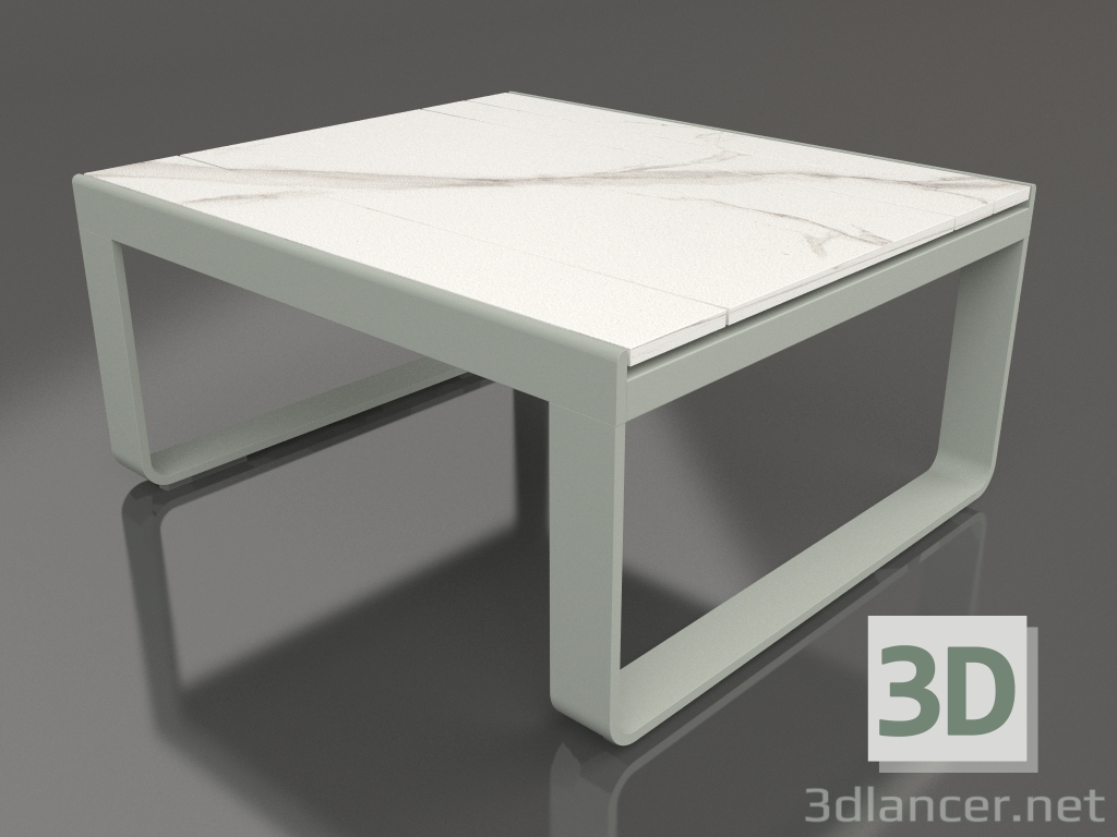 Modelo 3d Mesa club 80 (DEKTON Aura, cinza cimento) - preview