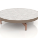 3d model Round coffee table Ø90x22 (Bronze, DEKTON Kreta) - preview