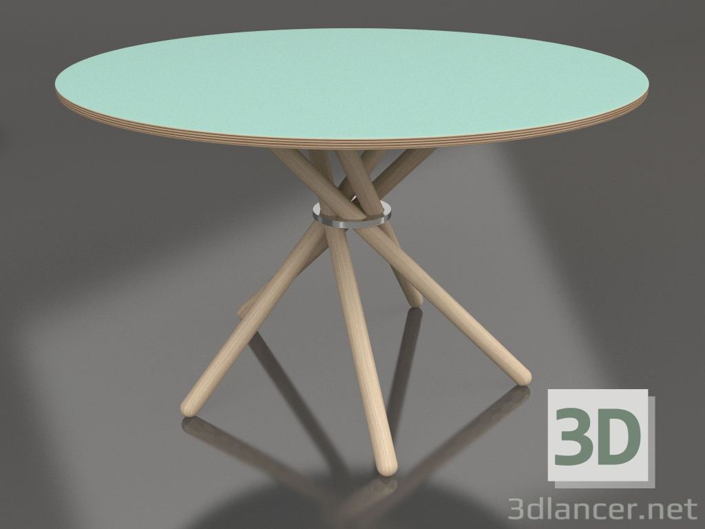 Modelo 3d Mesa de jantar Hector 120 (linóleo claro menta) - preview