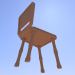 3d model Silla - vista previa