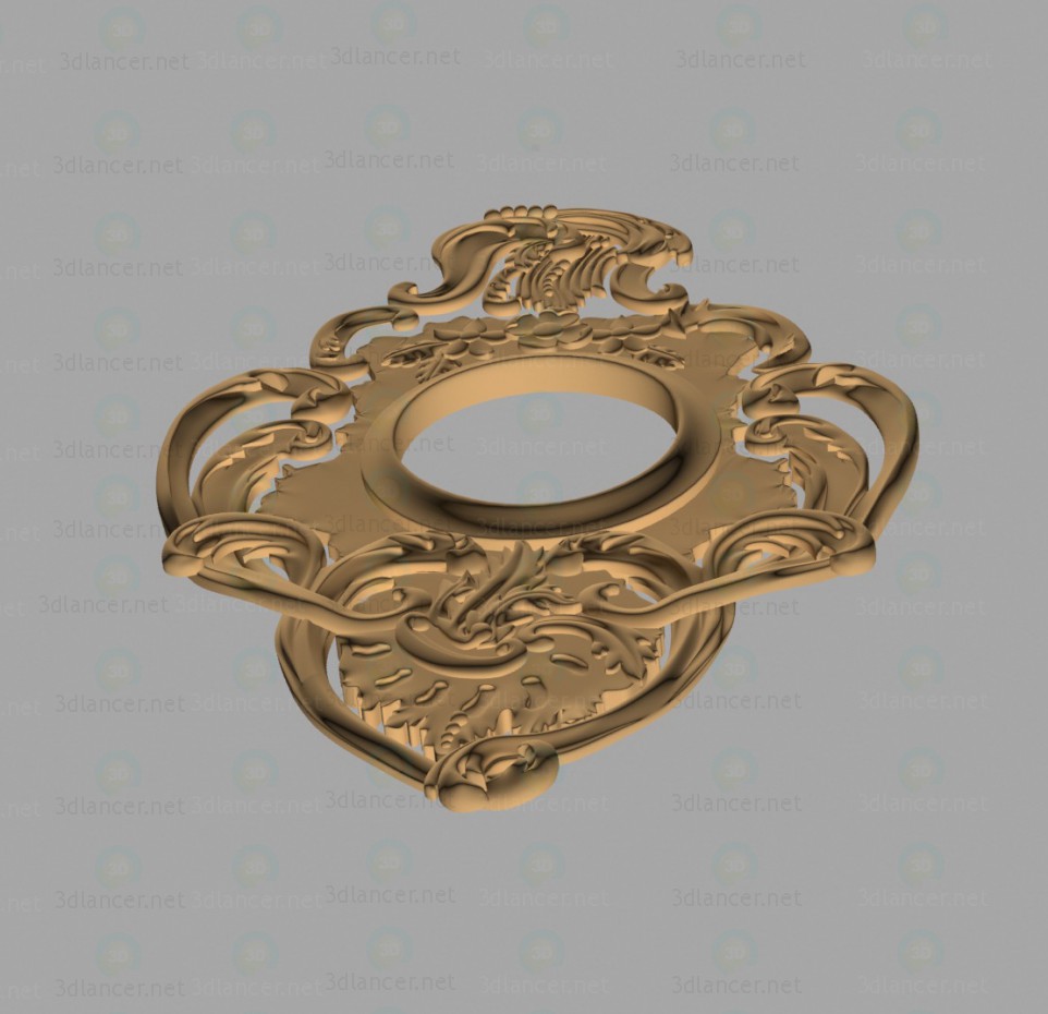 modello 3D di Telaio orologio comprare - rendering