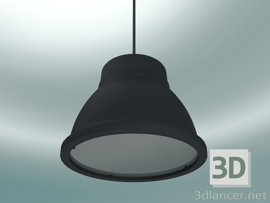 3d model Lámpara colgante Studio (Negro) - vista previa