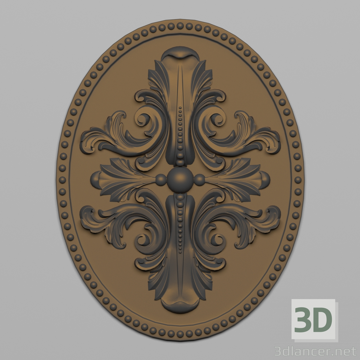 3d model Rosette 34 - preview