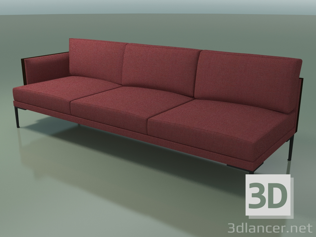 3D modeli Uç modülü 5246 (sağdaki kolçak, Wenge) - önizleme