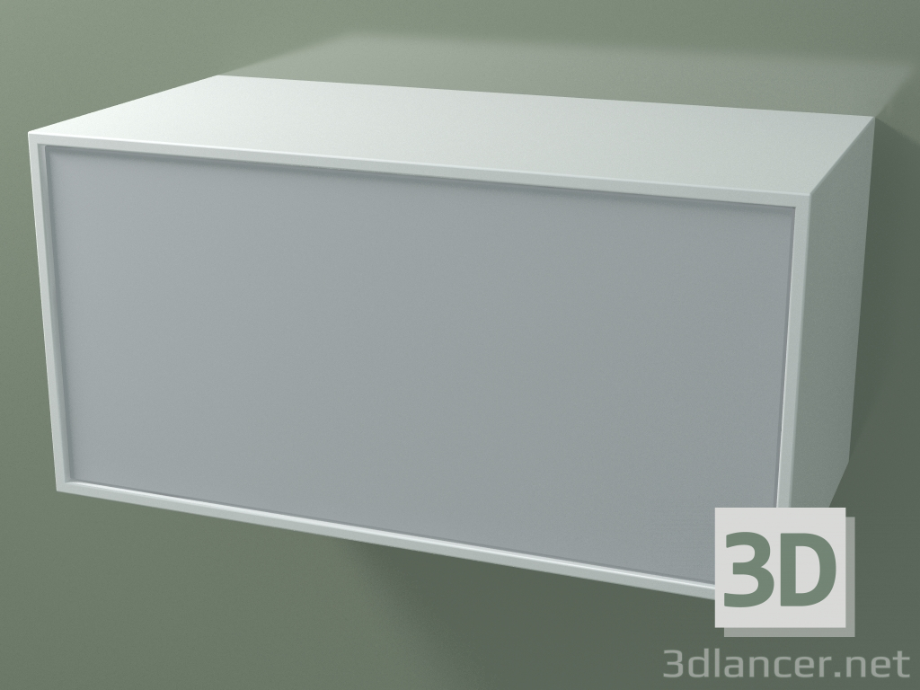 3d model Caja (8AUСВА01, Glacier White C01, HPL P03, L 72, P 36, H 36 cm) - vista previa