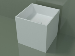 Lavabo da appoggio (01UN12101, Glacier White C01, L 36, P 36, H 36 cm)