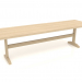 3d model Bench VK 12 (1600x450x420, wood white) - preview