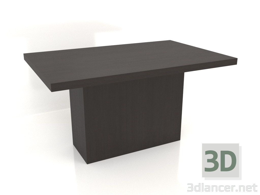 3d model Dining table DT 10 (1400x900x750, wood brown dark) - preview