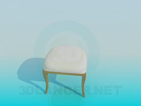 3d model Chairon dos piernas - vista previa