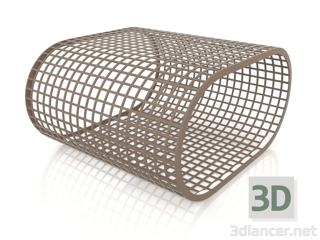 Modelo 3d Mesa de centro (bronze) - preview