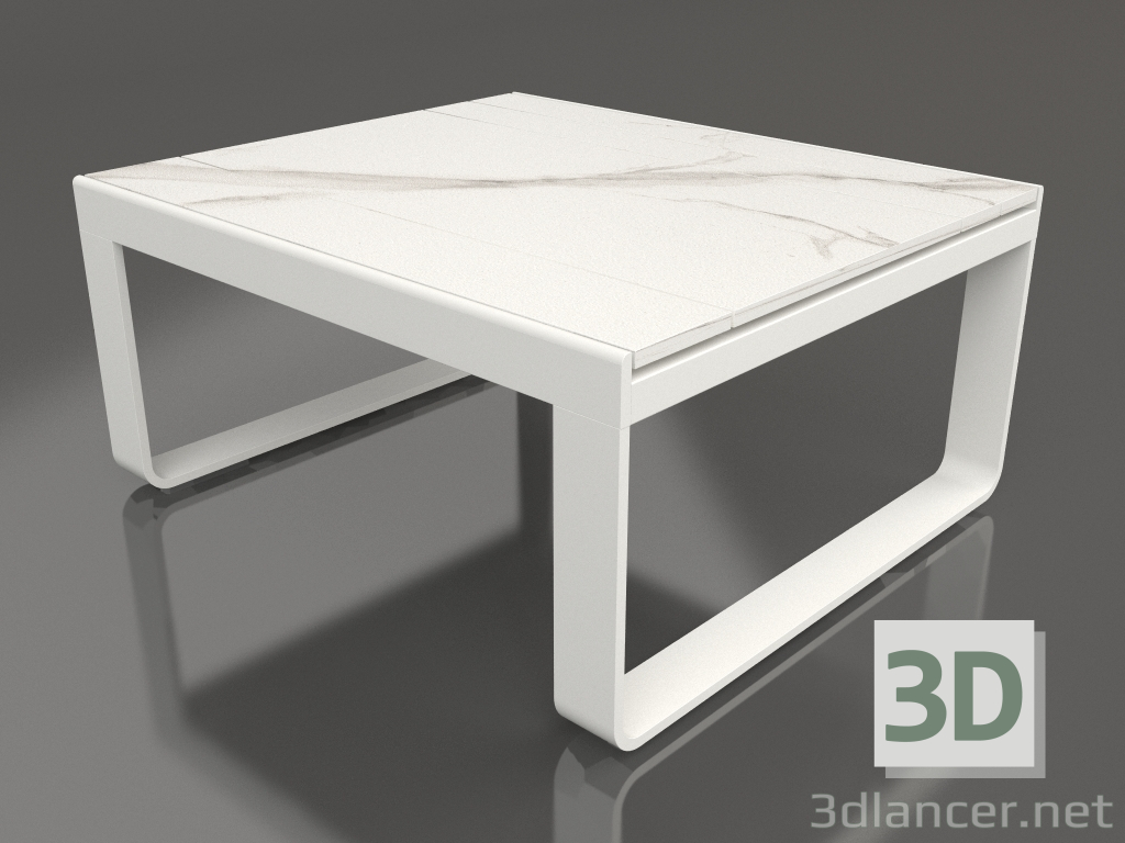 modèle 3D Table club 80 (DEKTON Aura, Gris agate) - preview