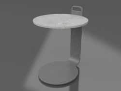 Table basse Ø36 (Anthracite, DEKTON Kreta)