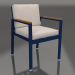 3d model Dining chair (Night blue) - preview