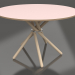 3d model Dining table Hector 120 (Light Linoleum Powder) - preview