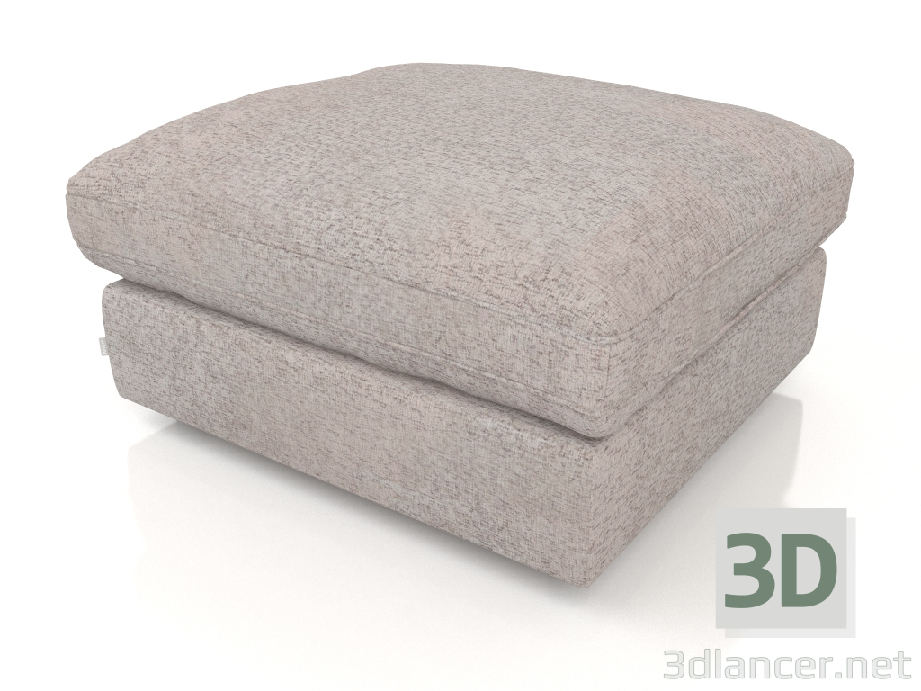 3d модель Пуф Sense (Light Grey Soft) – превью