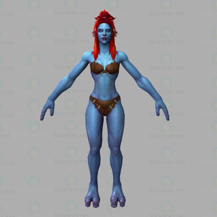 3d model Wow-troll - preview