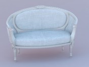 Sofa in classic European design