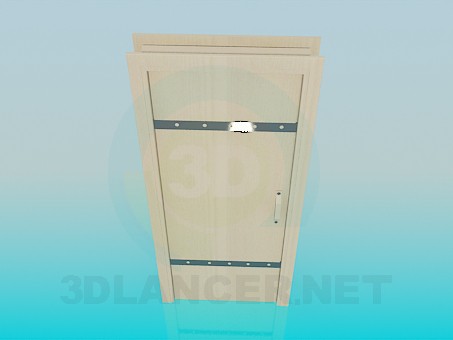 Modelo 3d Porta - preview