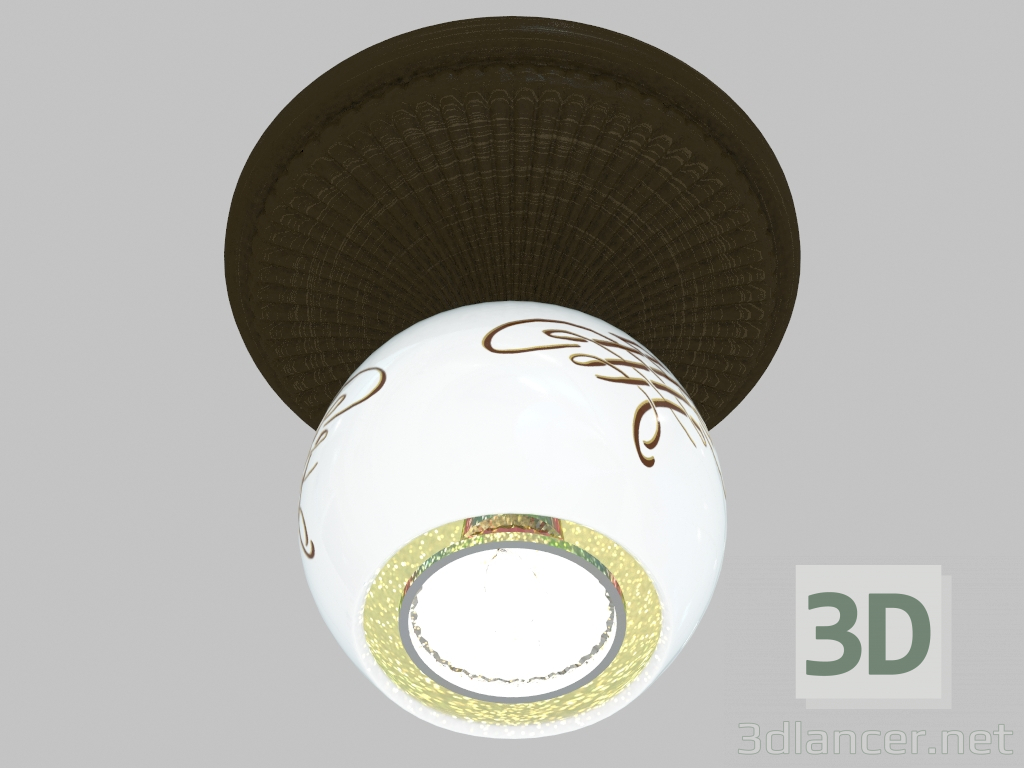 modello 3D Lampadario Pueblo (1255-1U) - anteprima