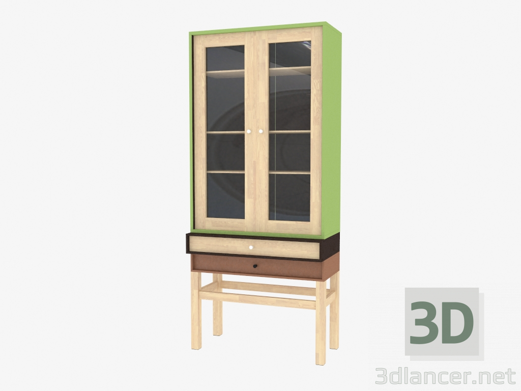 Modelo 3d Vitrina (70x35cm, H = 160cm) - preview