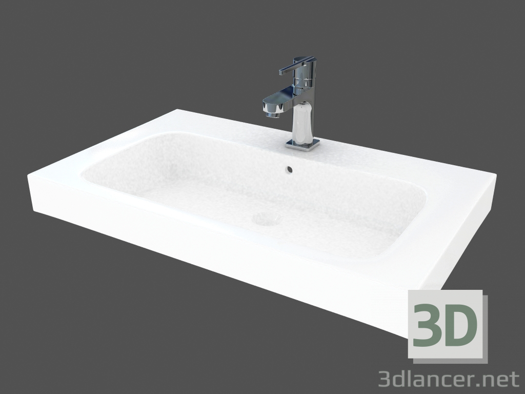 3D Modell Waschbecken Modo (L31980) - Vorschau