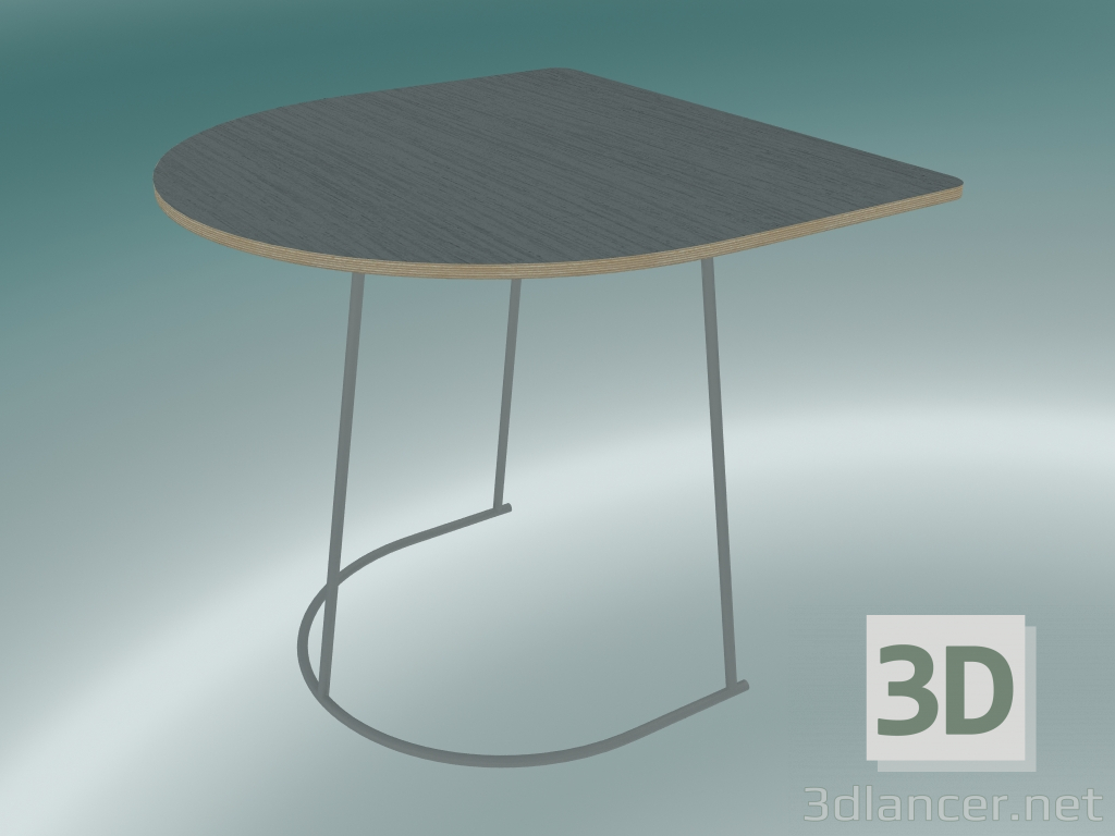 3d model Mesa de centro Airy (Tamaño medio, gris) - vista previa