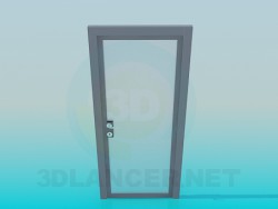 Porte mat transparent