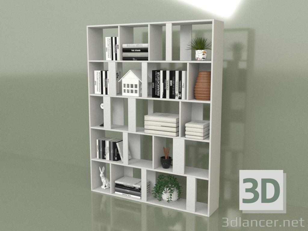 modello 3D Divisorio scaffale max (10191) - anteprima