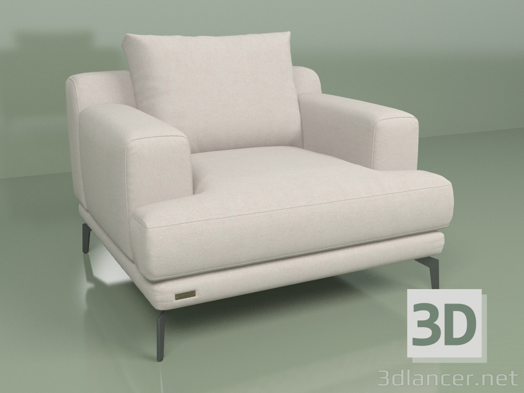 modèle 3D Fauteuil Sydney (C6) - preview