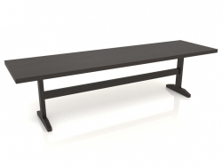 Bench VK 12 (1600x450x420, wood brown dark)