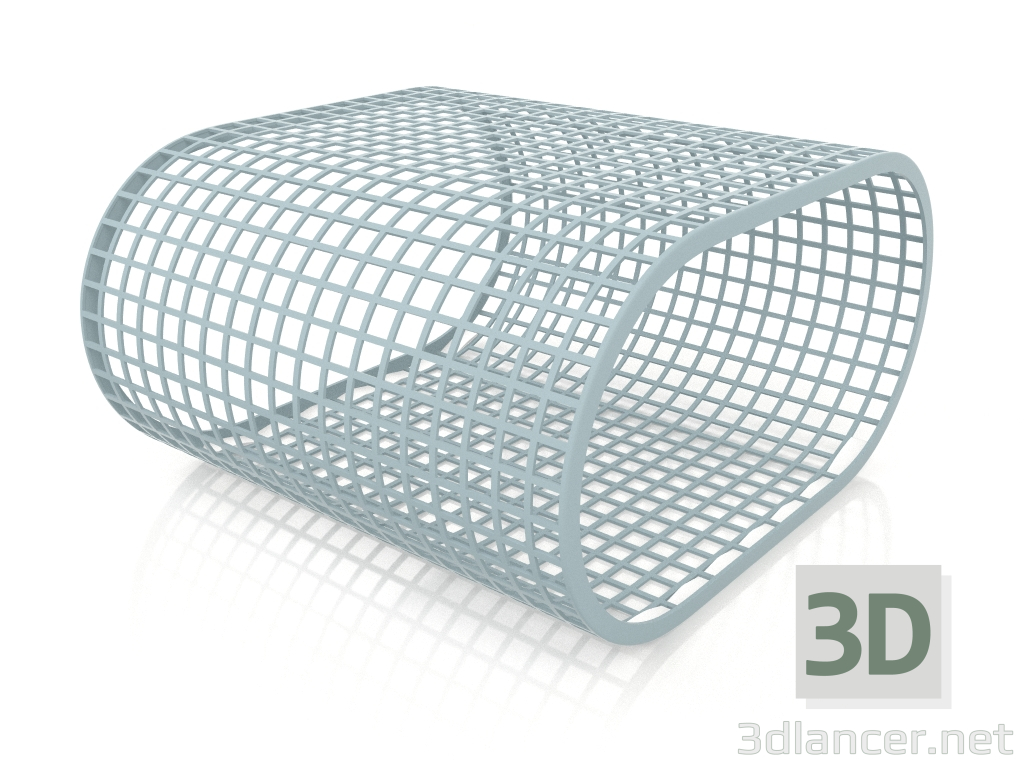 3d model Coffee table (Blue gray) - preview