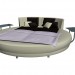 Modelo 3d Cama redonda Circolo - preview