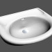 3D modeli Yarı ankastre konsol l salıncak r1 lavabo 810411 - önizleme