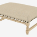 3d model Bench ANTWERPEN LINEN BENCH (7801.1110) - preview