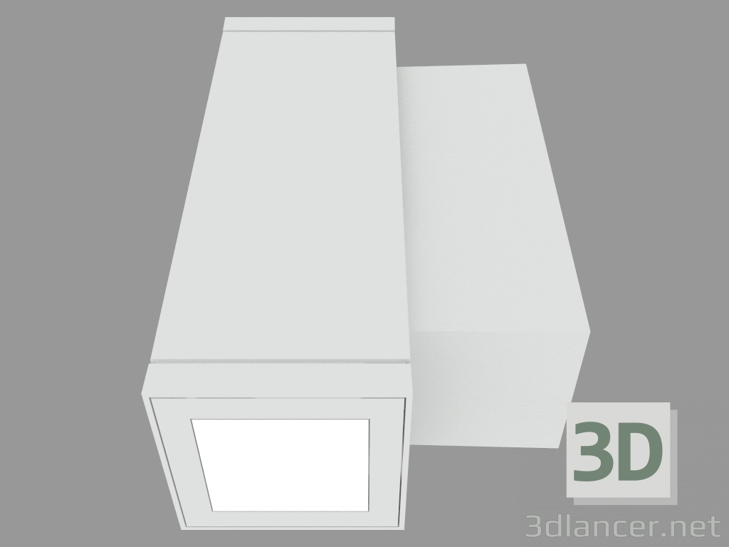 3d model Lámpara de pared MICROSLOT UP-DOWN (S3813) - vista previa