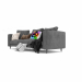 modello 3D di BoConcept Indivi Sofa comprare - rendering