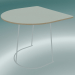 modèle 3D Table basse Airy (demi-taille, blanc) - preview