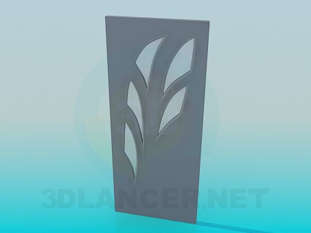 Modelo 3d Porta - preview