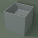 modello 3D Lavabo da appoggio (01UN12101, Silver Grey C35, L 36, P 36, H 36 cm) - anteprima