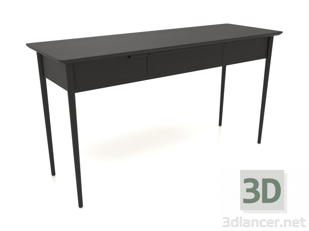 modèle 3D Table de travail RT 01 (1660x565x885, bois noir) - preview