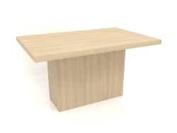 Table à manger DT 10 (1400x900x750, bois blanc)