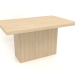 3d model Dining table DT 10 (1400x900x750, wood white) - preview