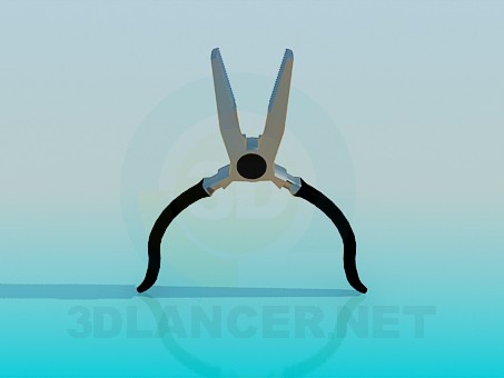 3d model Pliers - preview