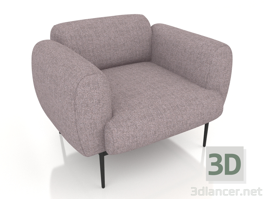 modèle 3D Chaise nuage (Baqueria 9) - preview