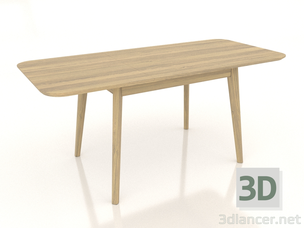 3d model Dining table TRANSFORM 1700x750 mm (lightened oak) - preview